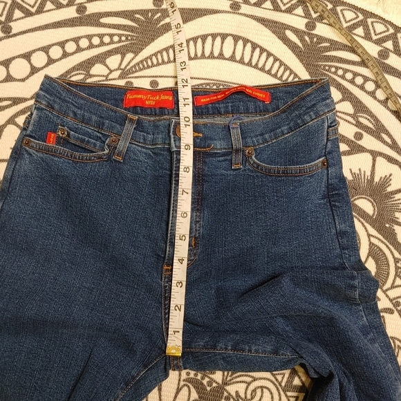 Nydj Tummy Tuck Bootcut Jeans 8p - Picture 12 of 14